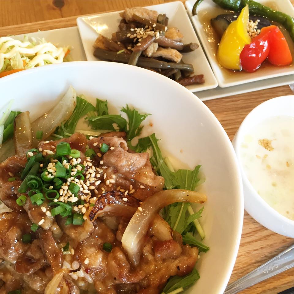 ポークジンジャー丼 豚の生姜焼き